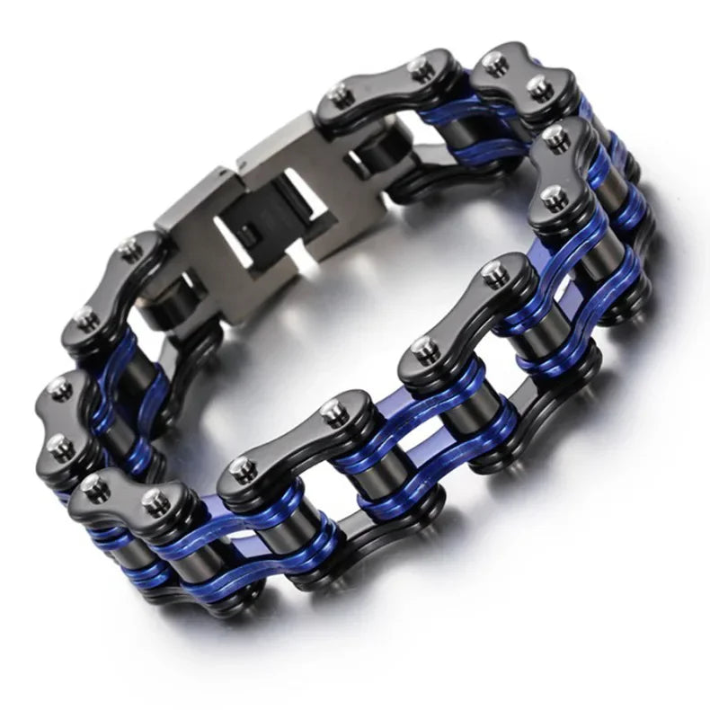 NEWLiFE REBEL BIKE chain Bracelet-Stainless Steel -16 colours