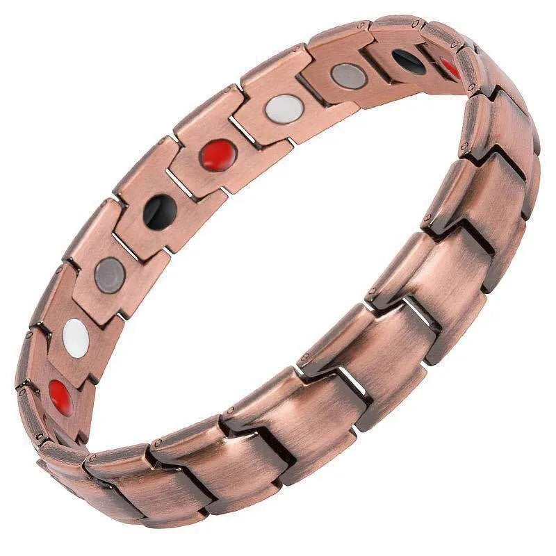 NewLife - Magnetic Vintage Zinc Alloy Three-Row Bracelet