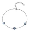 REDheart Gemfiori New Hot 2025 Fine Jewelry 925 Sterling Silver Hip-hop Eye Jewelry Set Personalized Design Unique Necklace Jewelry