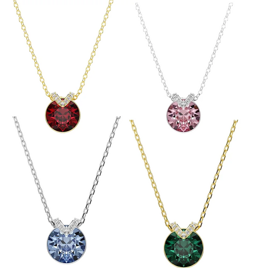 S&S Stunning High-class Copper Zircon Link Necklace Luxurious Styling Fine Workmanship Vintage Style Adds Extraordinary Charm Party