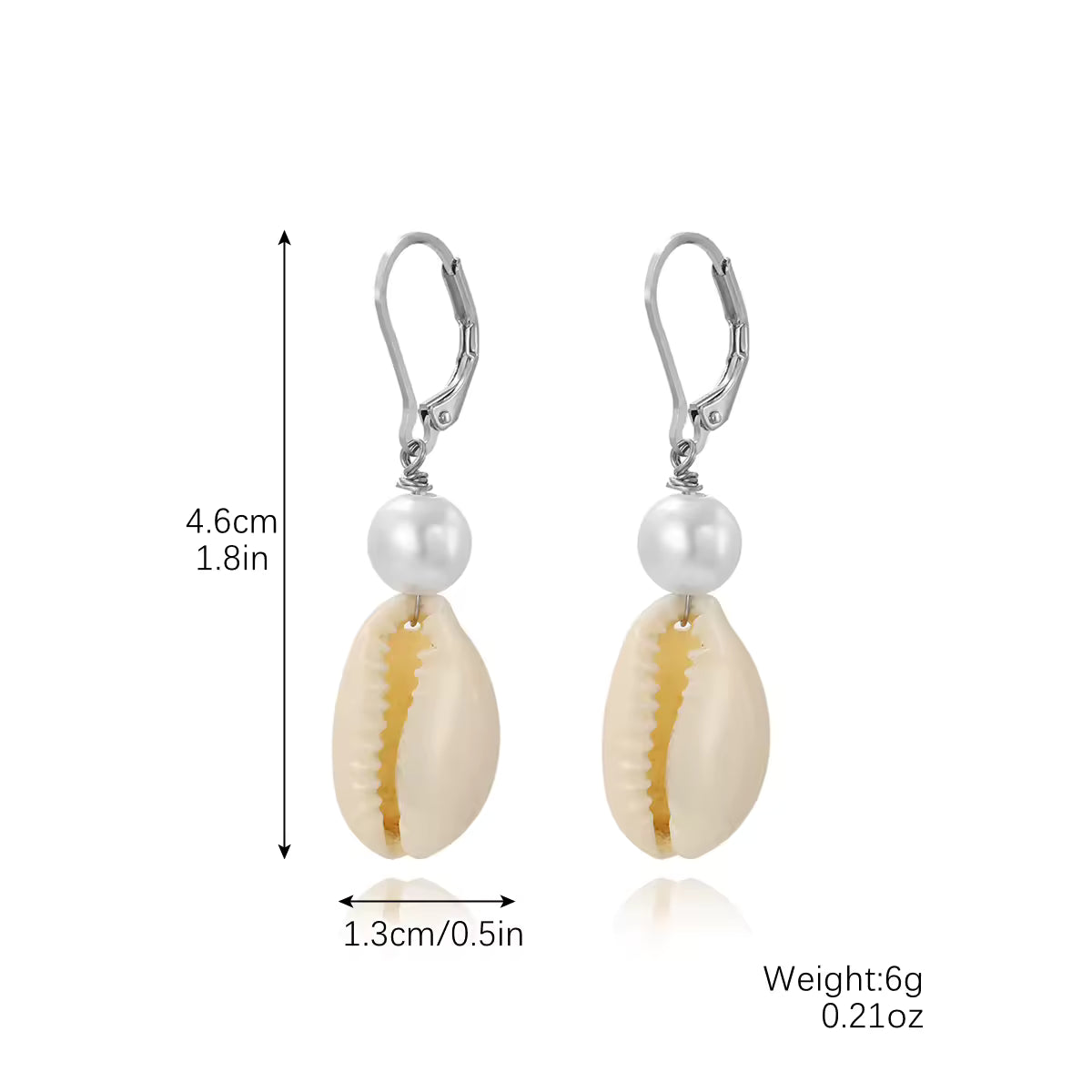 14Pairs NATURAL SHELL Earrings SPECIAL OFFER £49/-