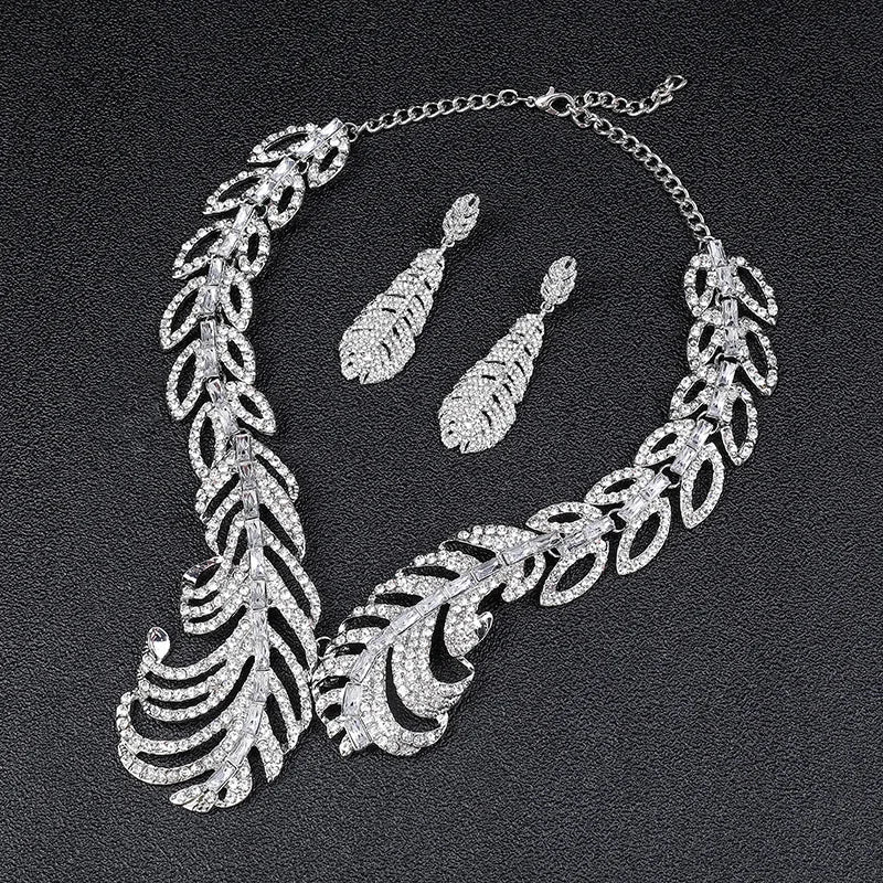 Zircon Cross Pendant Necklace | Micro-Set Unisex Silver Plated Fashion Necklace