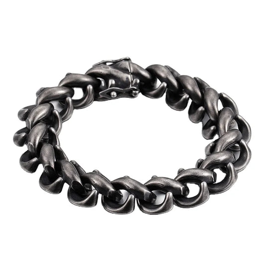 KALEN Fashion Jewelry Punk Stainless Steel Men Bracelet