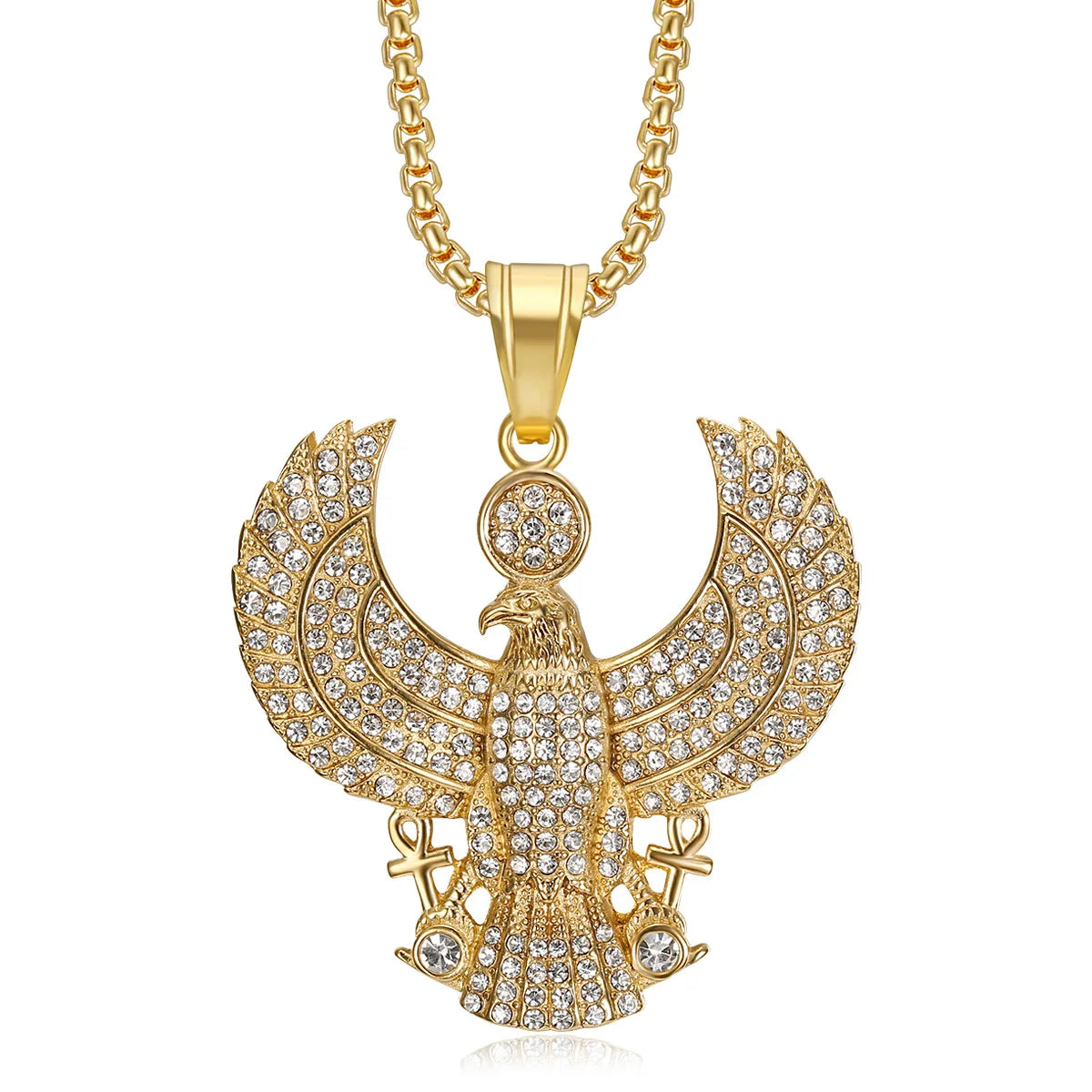 Iron Pendant Necklace with Iron Chain Animal Design 14K Gold Plated Romantic Party Wedding Gift Model DW522
