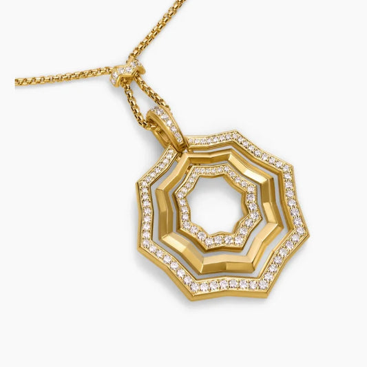 FASHIONISTA DY High-Quality Silver-Plated Diamond Necklace. Gold-Plated Diamond Necklace. Jewelry .