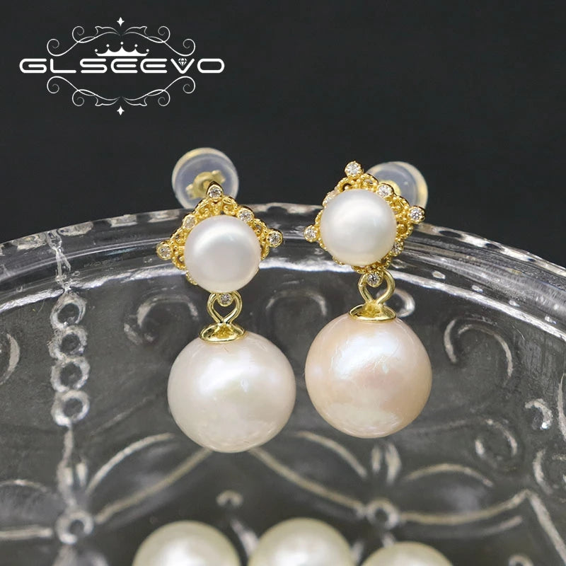 Jewelry New European Style 925 Sterling Silver Earrings Fashion Exquisite Lady 925 Sterling Silver