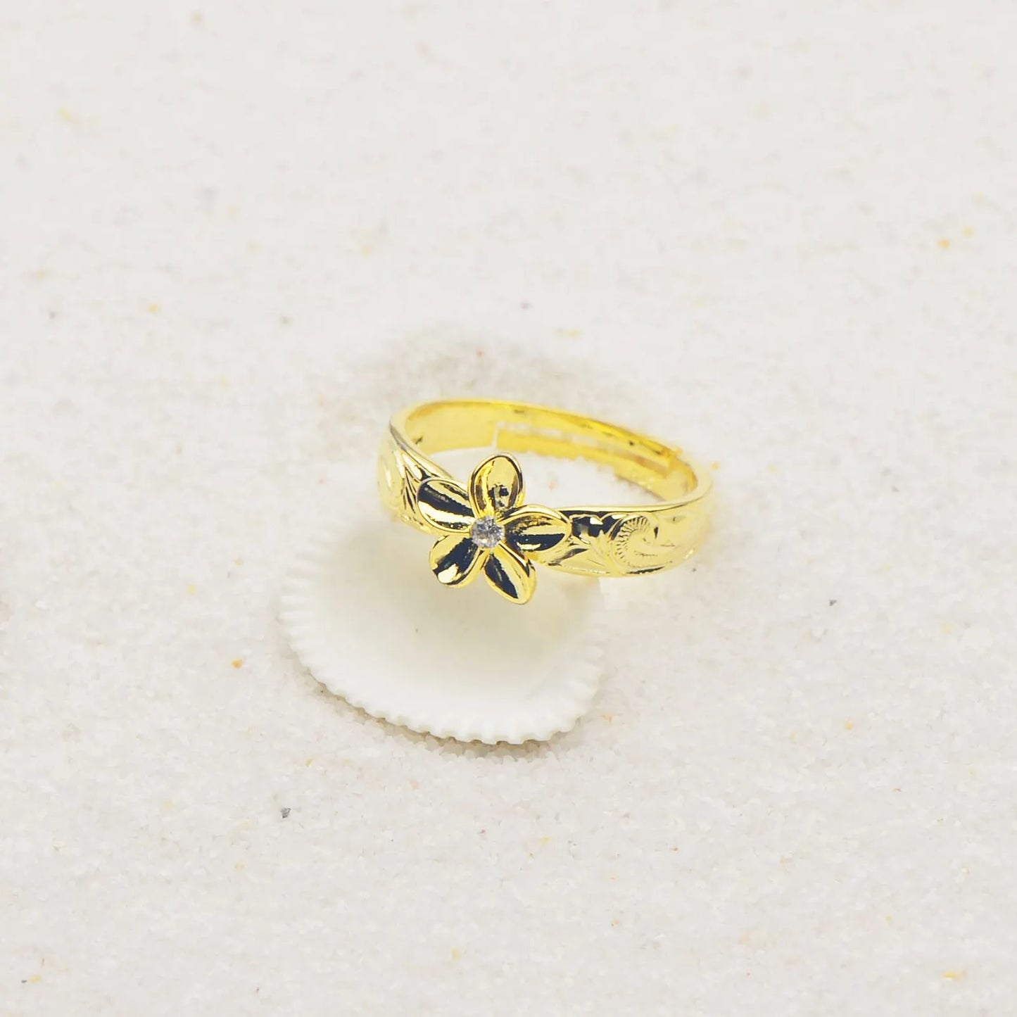 Leaf-Shaped Blue Opal Twisted Ring | Iridescent Gem Inlay Band | Nature-Inspired Fashion Jewelry for Women Trendy Wear