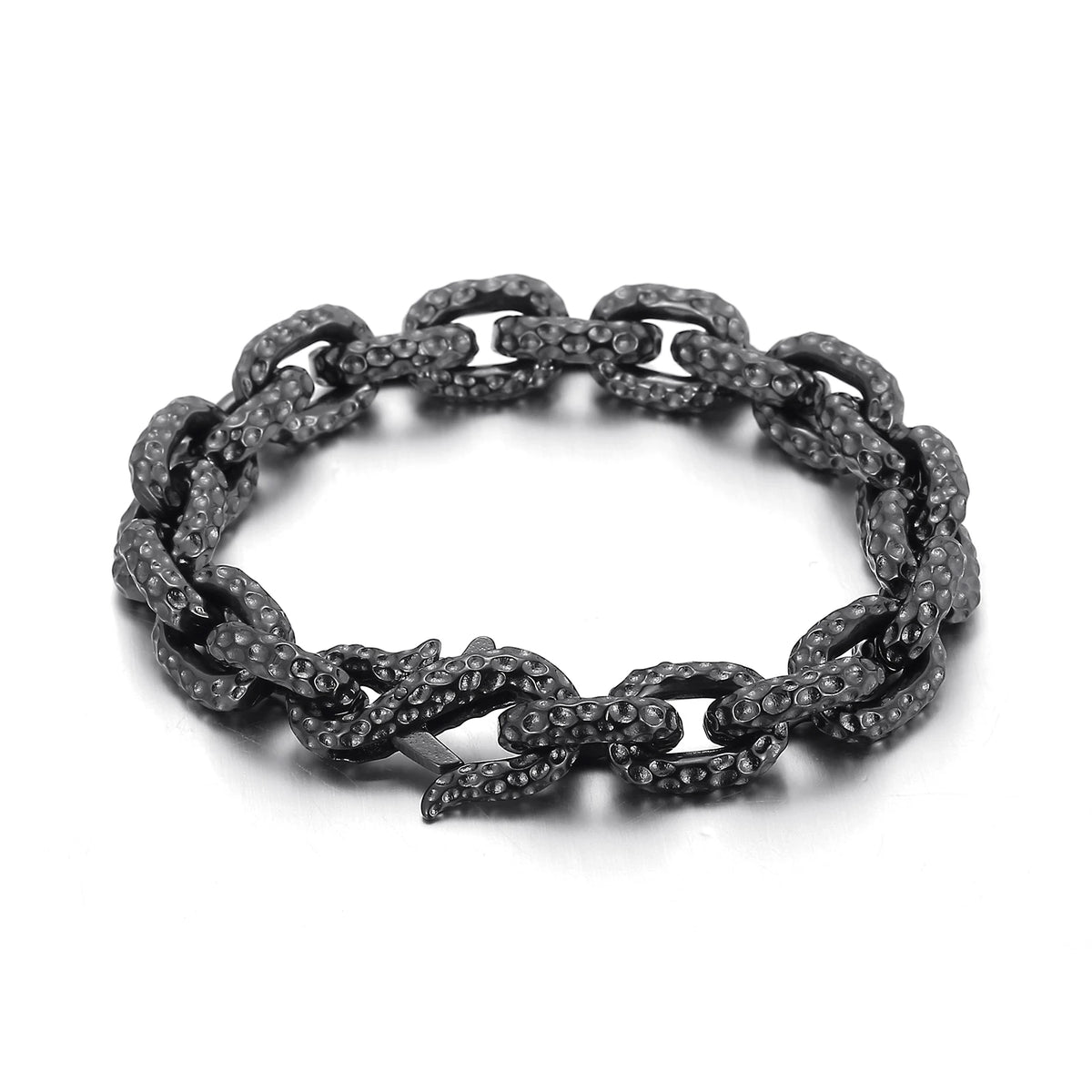 VIKING Punk Charm Bracelet – Stainless Steel Men's Bangle