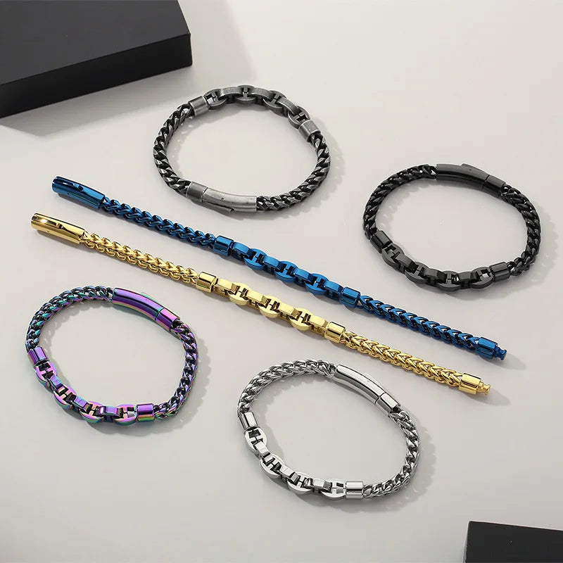 NEWLiFE REBEL Promenade Turn Jewellery Set in Stainless Steel