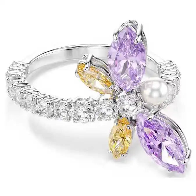 XOTICA Austrian Arianagrande Series High-quality Dragonfly Colored Gemstone Jewelry Set, Jewelry .