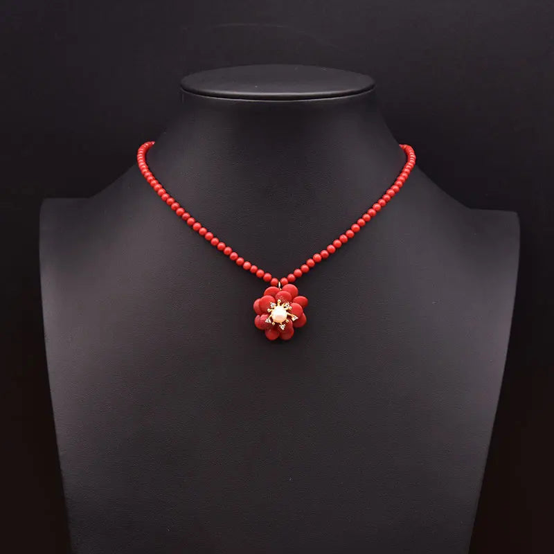 Natural Freshwater Pearl Choker Necklace Gold Plated Tassel Necklace for Women Bridal Wedding Luxury Fashion Fine Jewelry