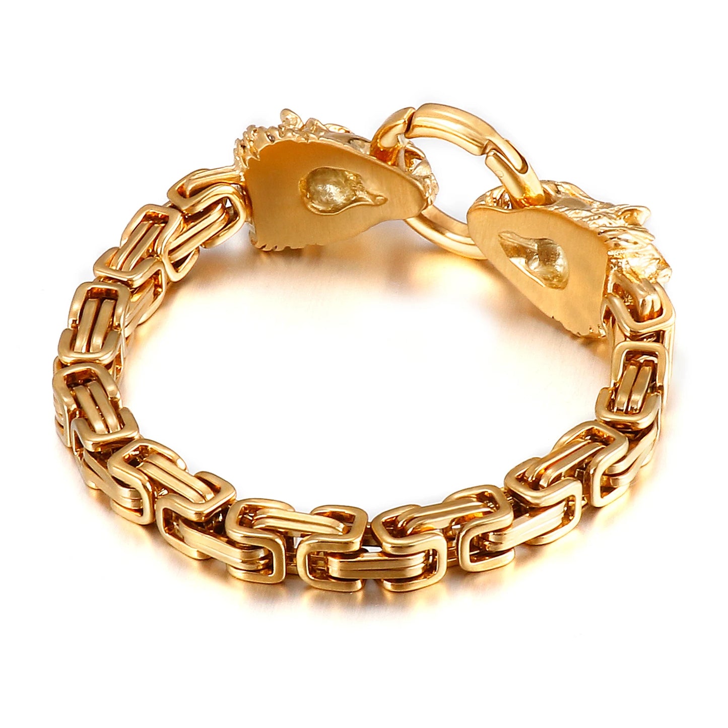 KALEN Domineering Lion Bracelet Stainless Steel Men's Bracelet