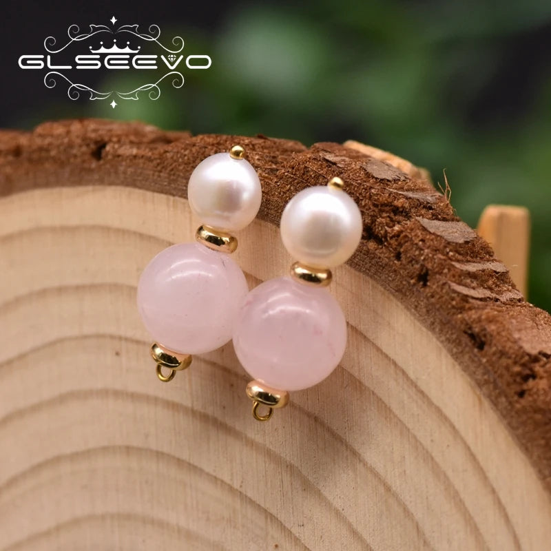 Natural Fresh Water Pearl Drop Earring for Women Wedding Crystal Minimalist  Earrings 2021 Bulk