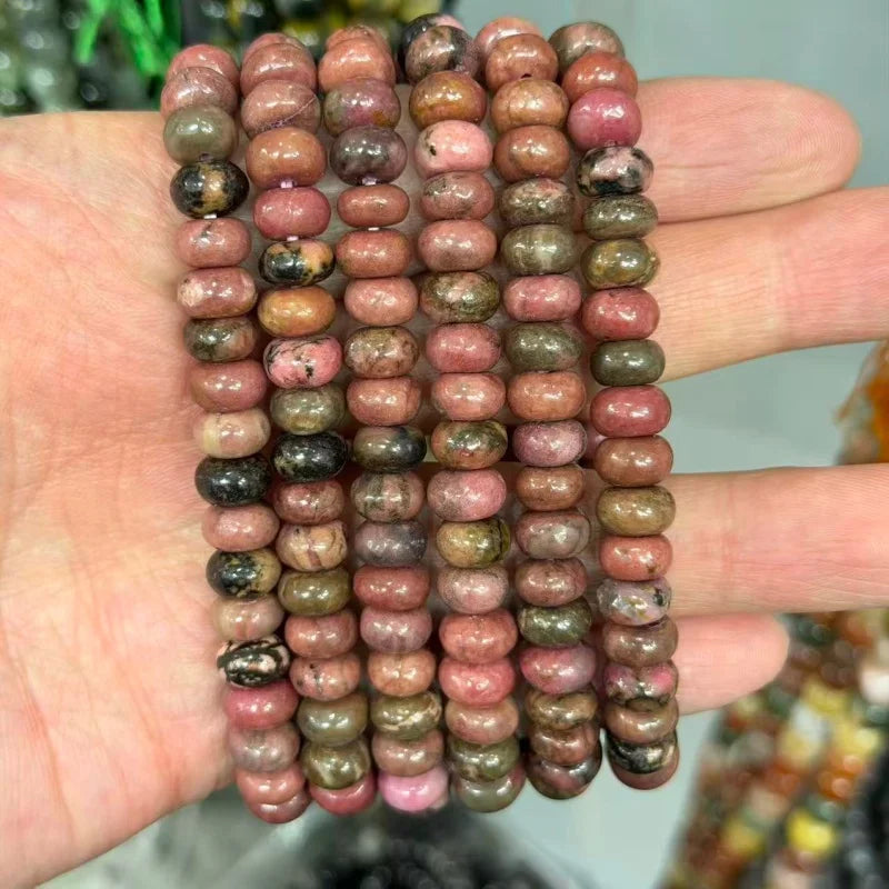 Natural Amazonite Beaded Bracelet Boho Style Friendship Fashion Trend Healing Energy Yoga Chakra Women Men Handmade Jewelry Gift