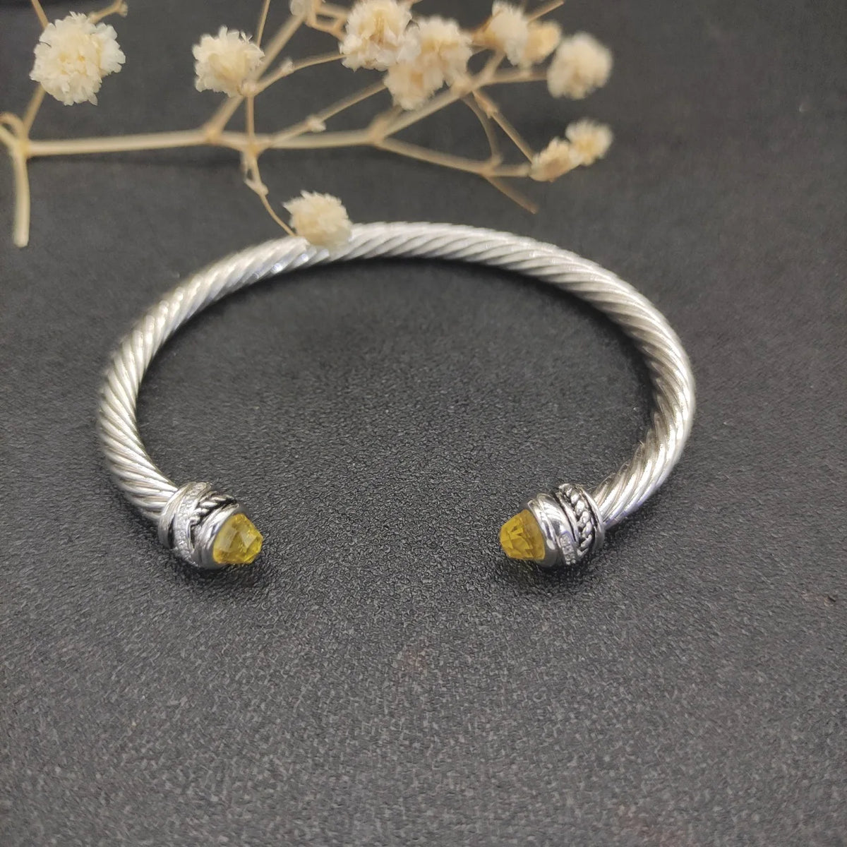 FASHIONISTA DY High-Quality 5mm Silver-Plated Beaded Fashion Bracelet, Fashionable Silver-Plated Beaded Bracelet, Jewelry