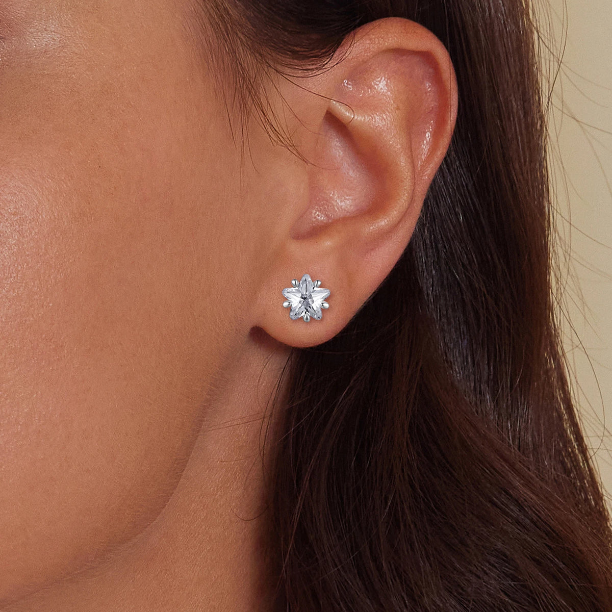 S&S 925 Silver CZ Stud & Clip-on Earrings | Micro-Set Zirconia | Platinum-Plated | Multi-Style