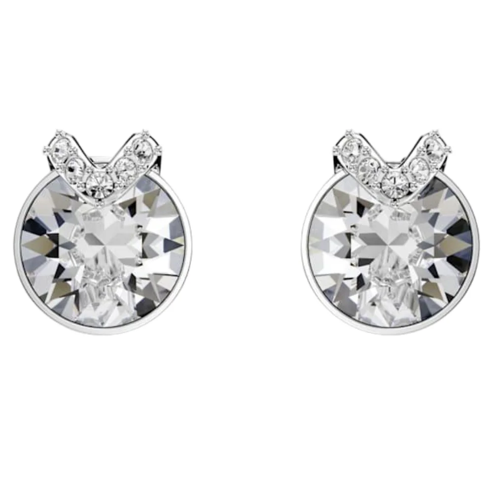 S&S Luxury Vintage Brass Zircon Sparkling Drop Earrings Elegant High-End Jewelry for Women for Parties & Special Occasions