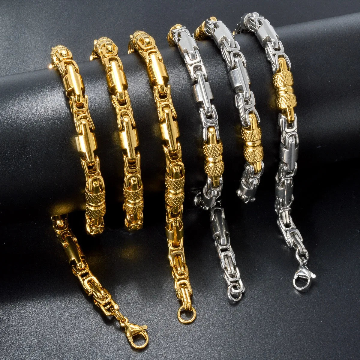 NEWLiFE REBEL Bold Rhythm Stainless Steel Necklace