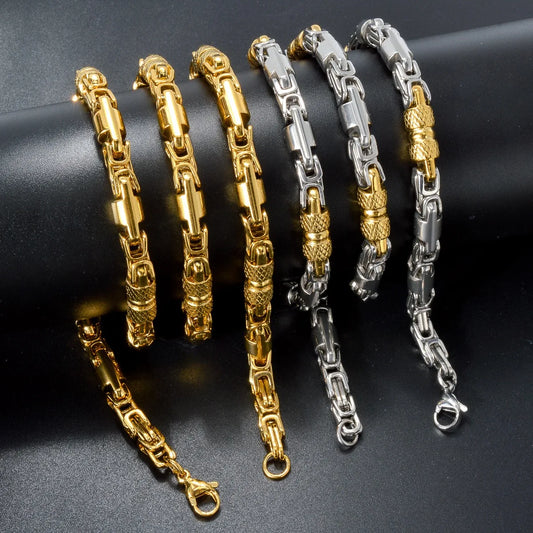 NEWLiFE REBEL Bold Rhythm Stainless Steel Necklace