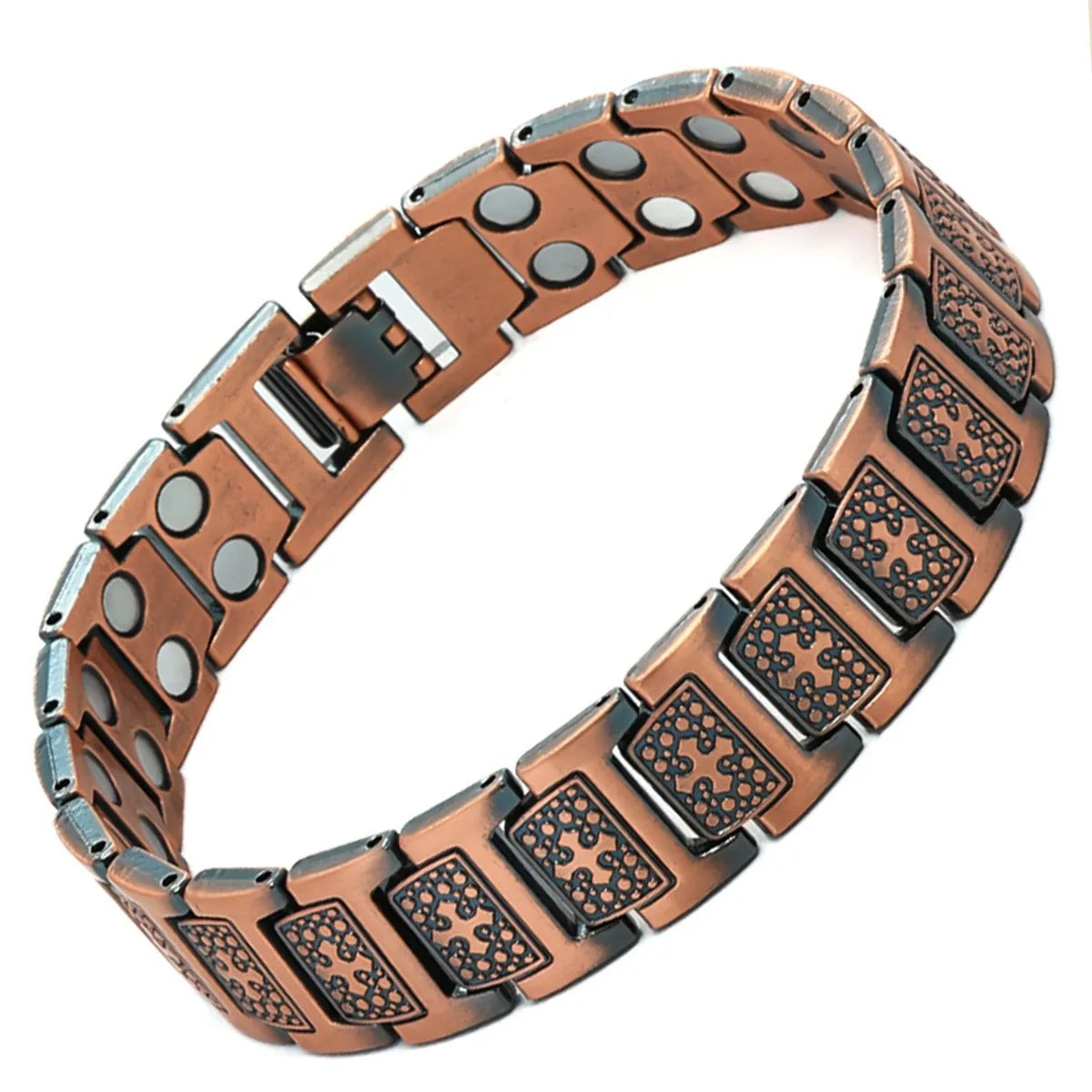 NewLife - Magnetic Vintage Zinc Alloy Three-Row Bracelet