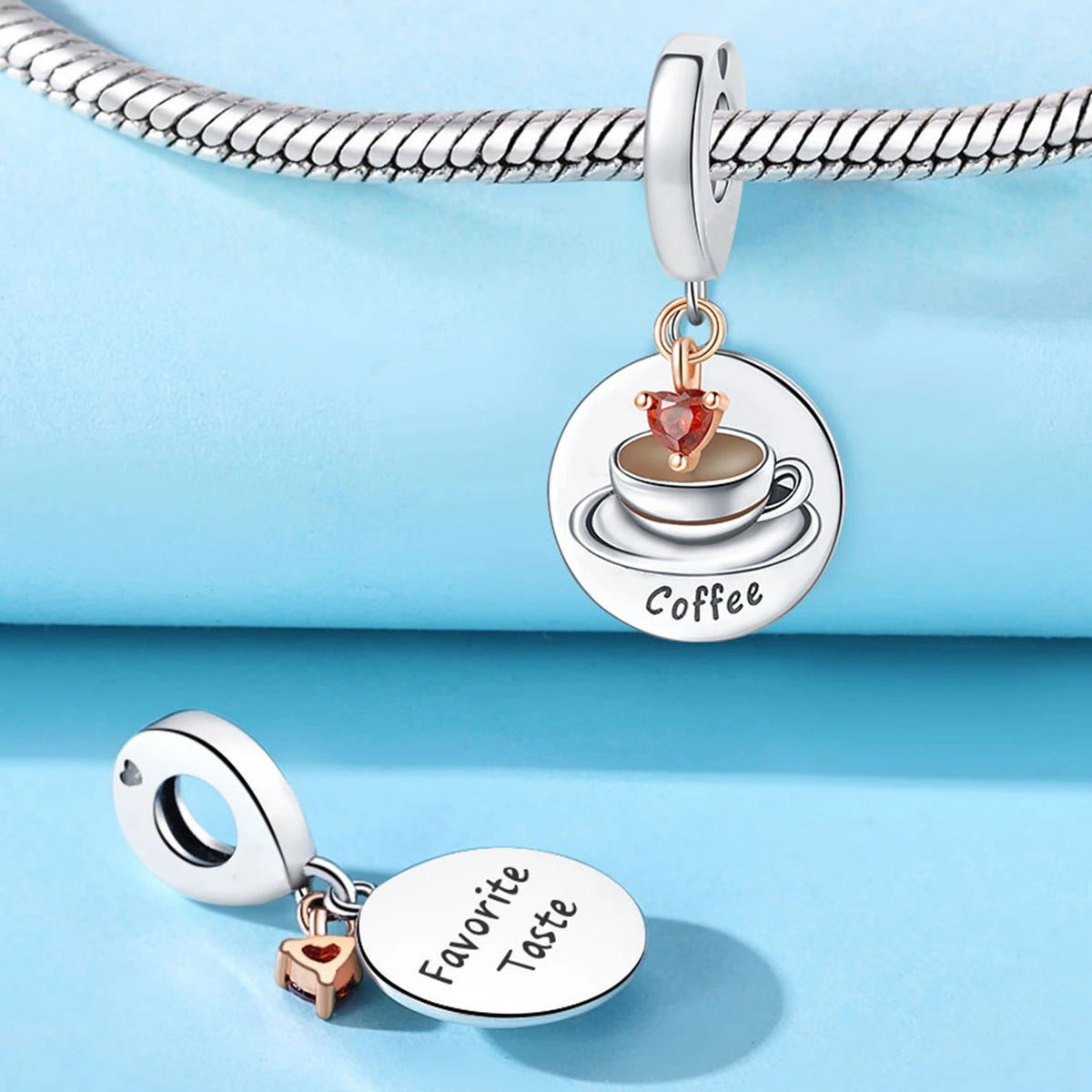 S&S Cute Charm Pendants | Coffee, Drinks & Creative Shapes