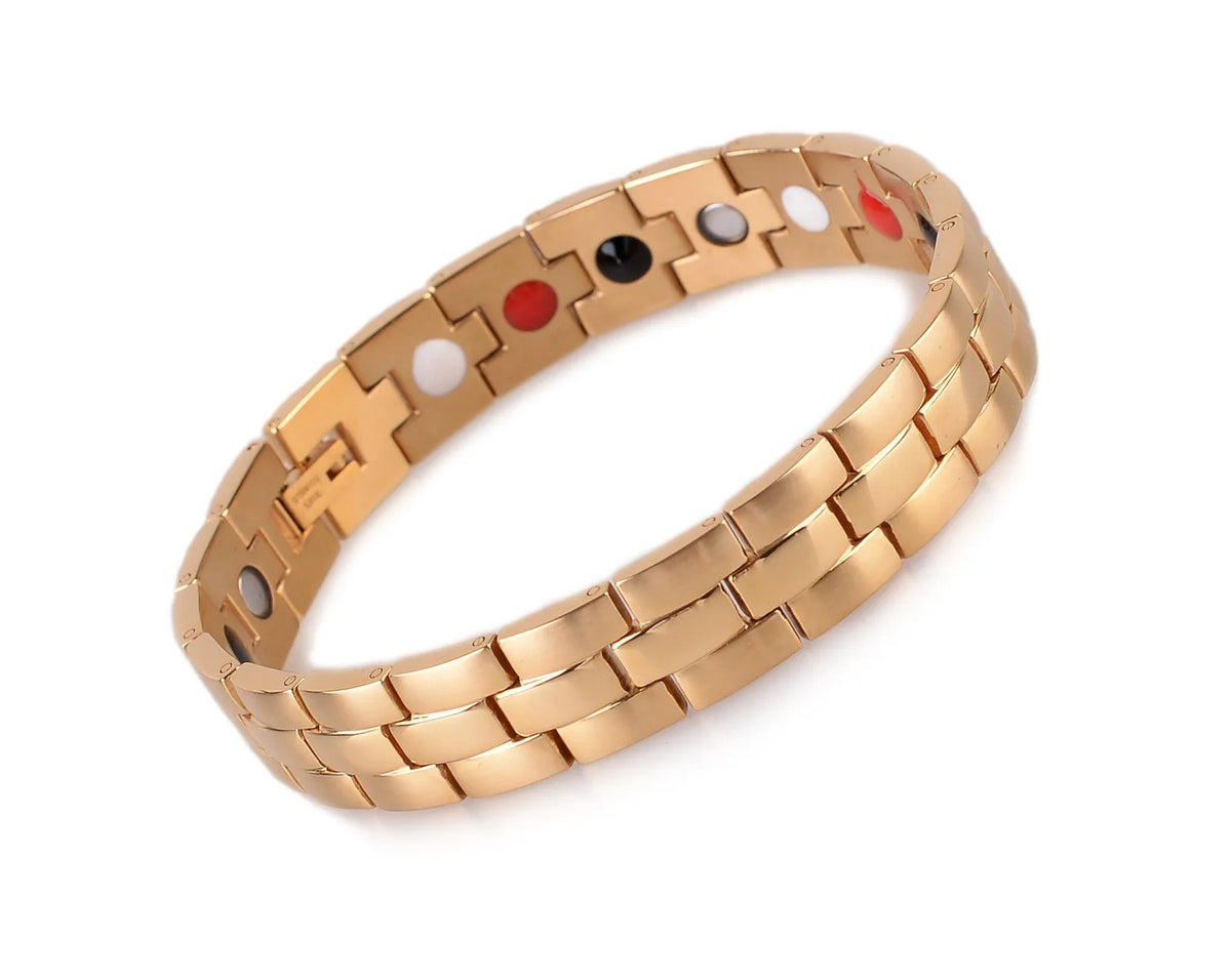 Stainless Steel Magnetic Titanium Bracelet for Women Fashionable Men's Jewelry for Parties and Gifts