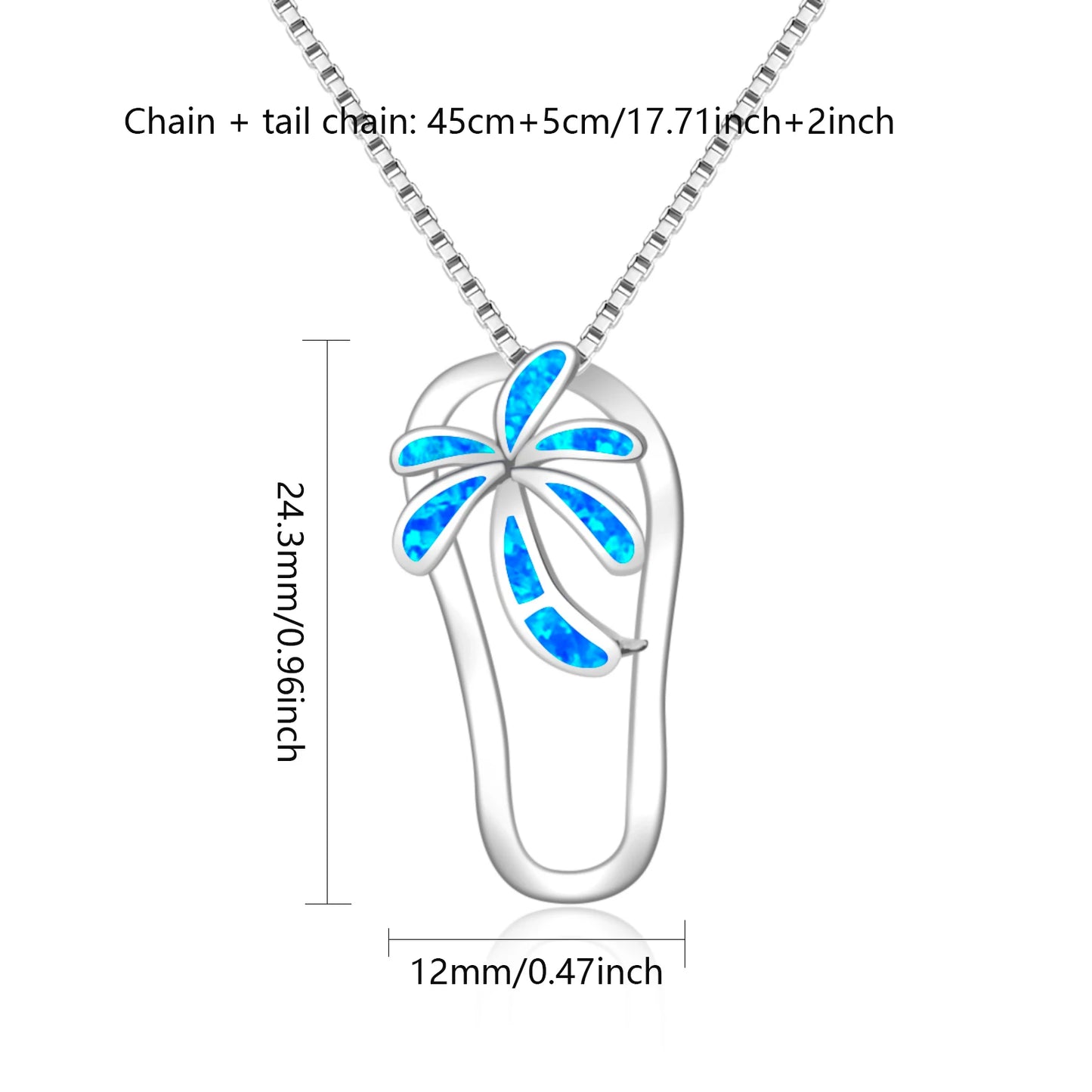 Geometric Silver Plated Copper Alloy Opal Necklace Aobao Christian Classic Anniversary Gift