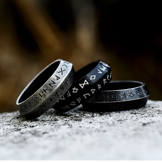 NEWLiFE VIKING Frontier Drift Stainless Steel Ring