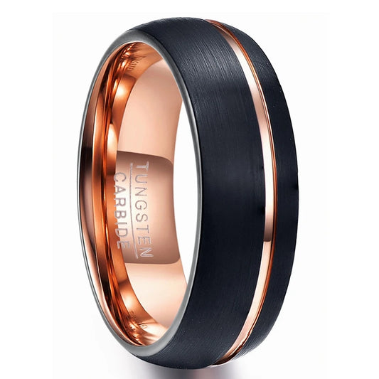 NEWLiFE REBEL Balance Frame 8mm Ring in Tungsten