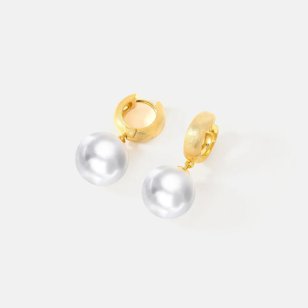 MUSHAN Jewelry Factory 925 Sterling Silver Earrings for Women Earrings Exude Sense of Light Luxury Sophistication and Simplicity
