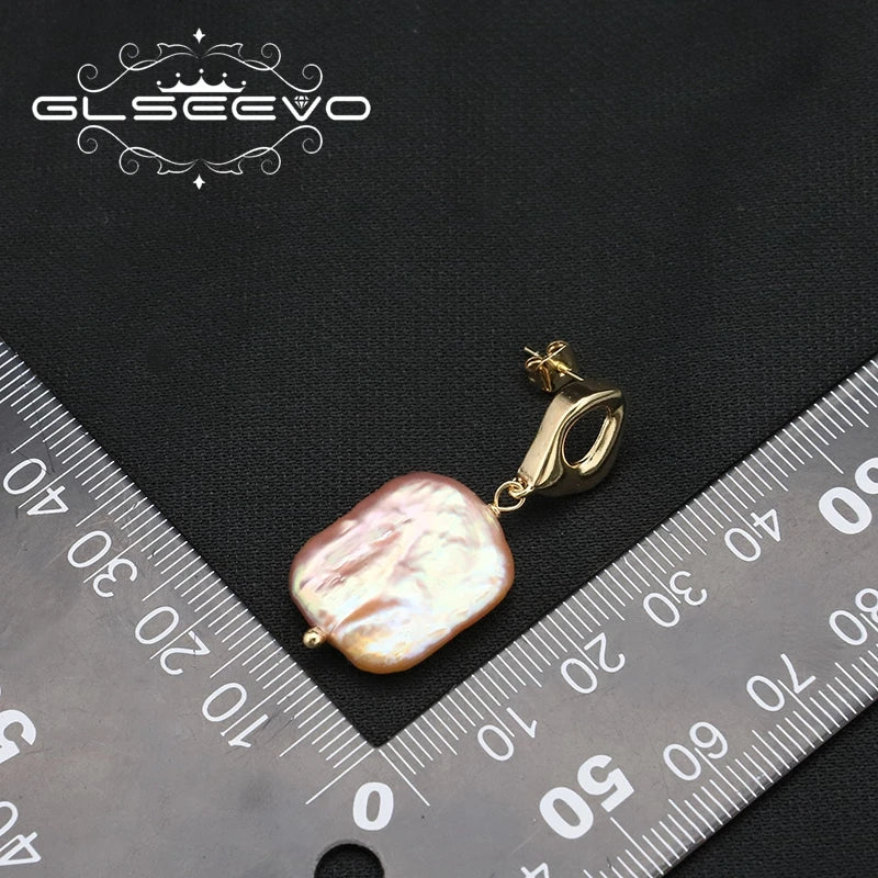 925 Sterling Silver Ear Stud Geometric Hollow Out Original Design Woman Earrings Female Temperament Jewelry