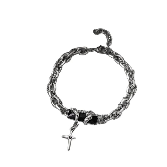 NEWLiFE REBEL Tempo Line Bracelet in Stainless Steel