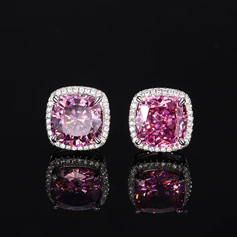 Gemfiori New High-quality Luxury Jewelry Brass Gold-plated Simulation Bird's Nest Cut Dried Rose Retro Set