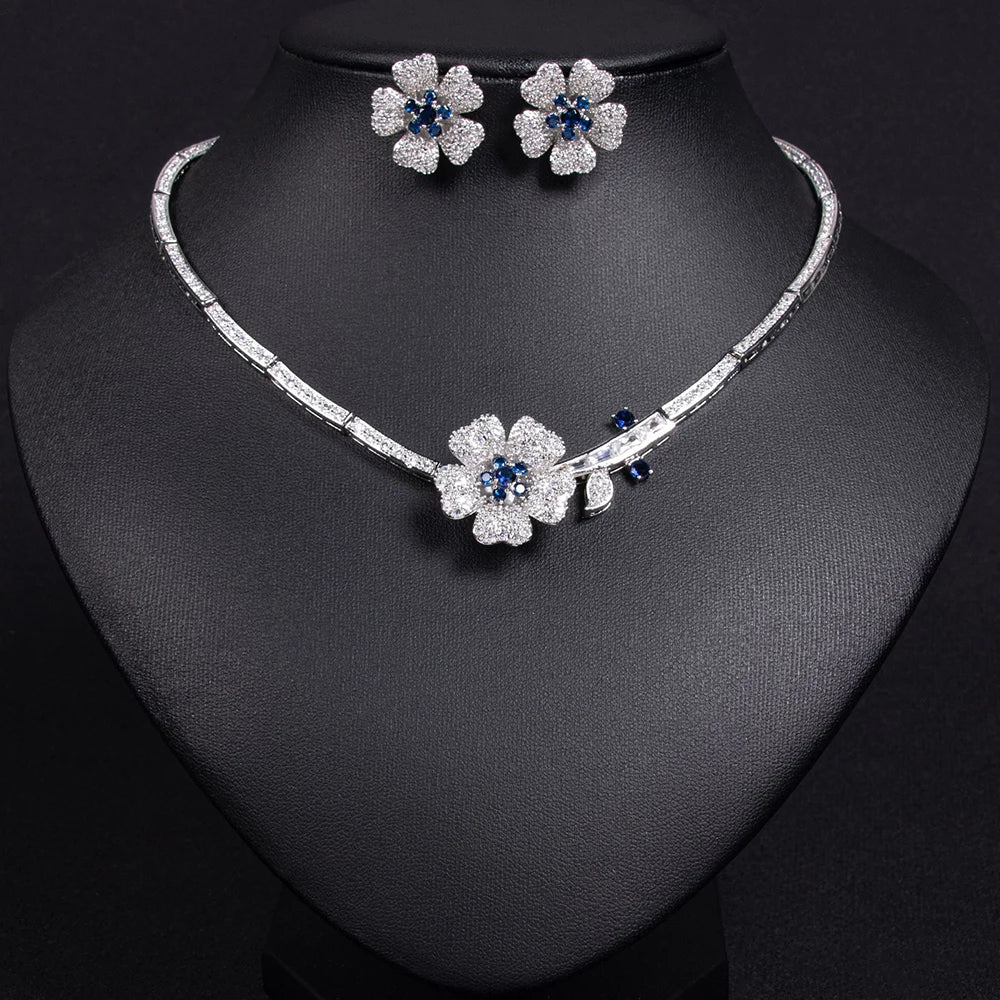 Gemfiori High End Luxury Hot Selling New Product Colorful Gemstone Women's Luxury Suit Bride Wedding Accessories Collarbone Chain