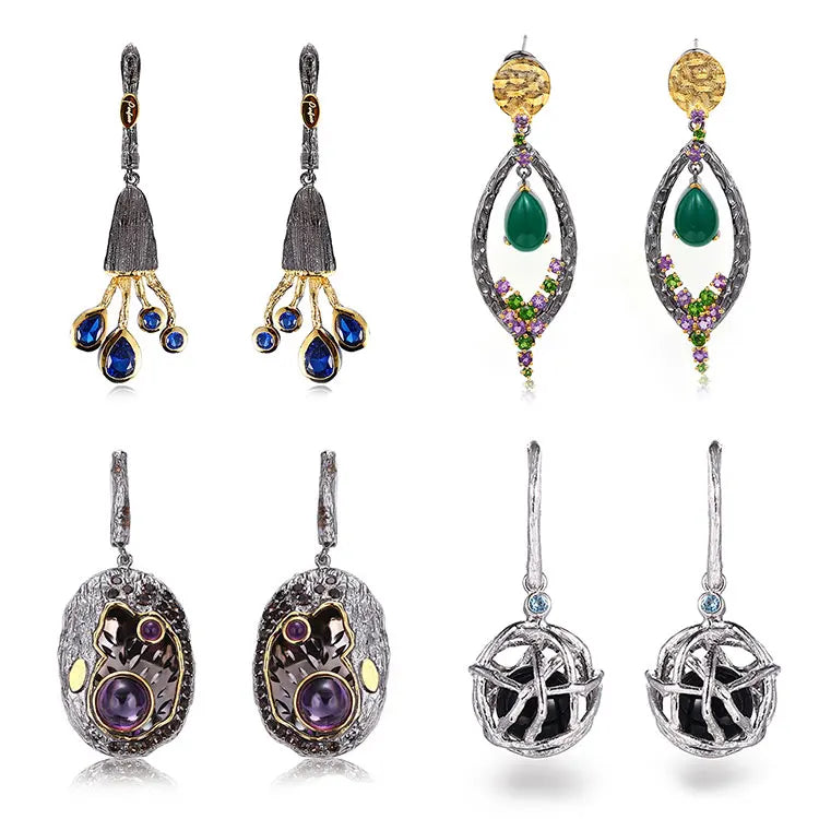 New Korea Style Fashion Silver Earrings Long Chain Lady