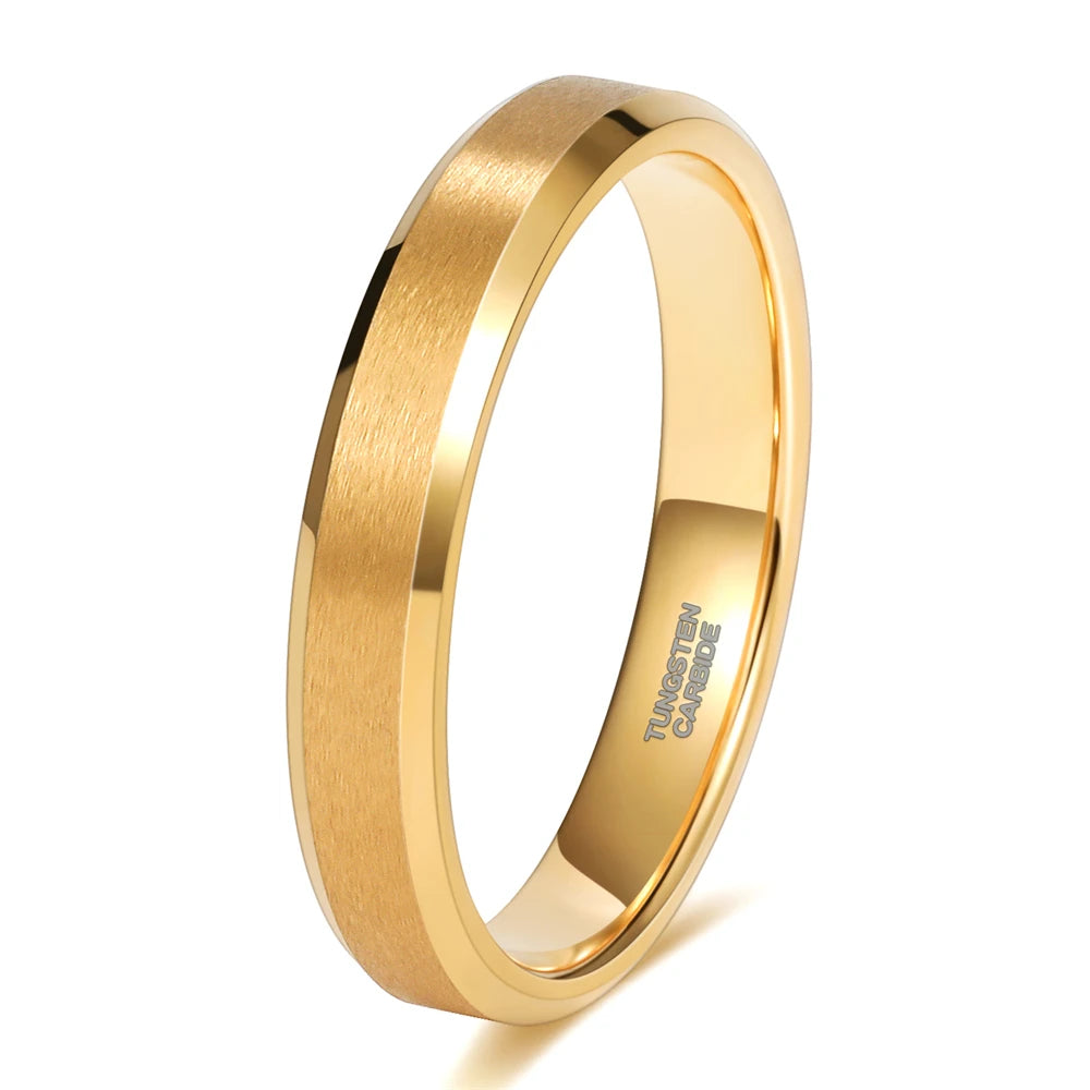 NEWLiFE REBEL District Rhythm 4mm Tungsten Ring