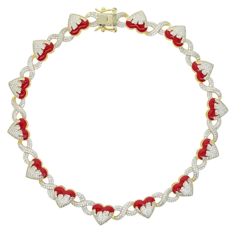 NEWLiFE REBEL Bold Echo Brass Necklace