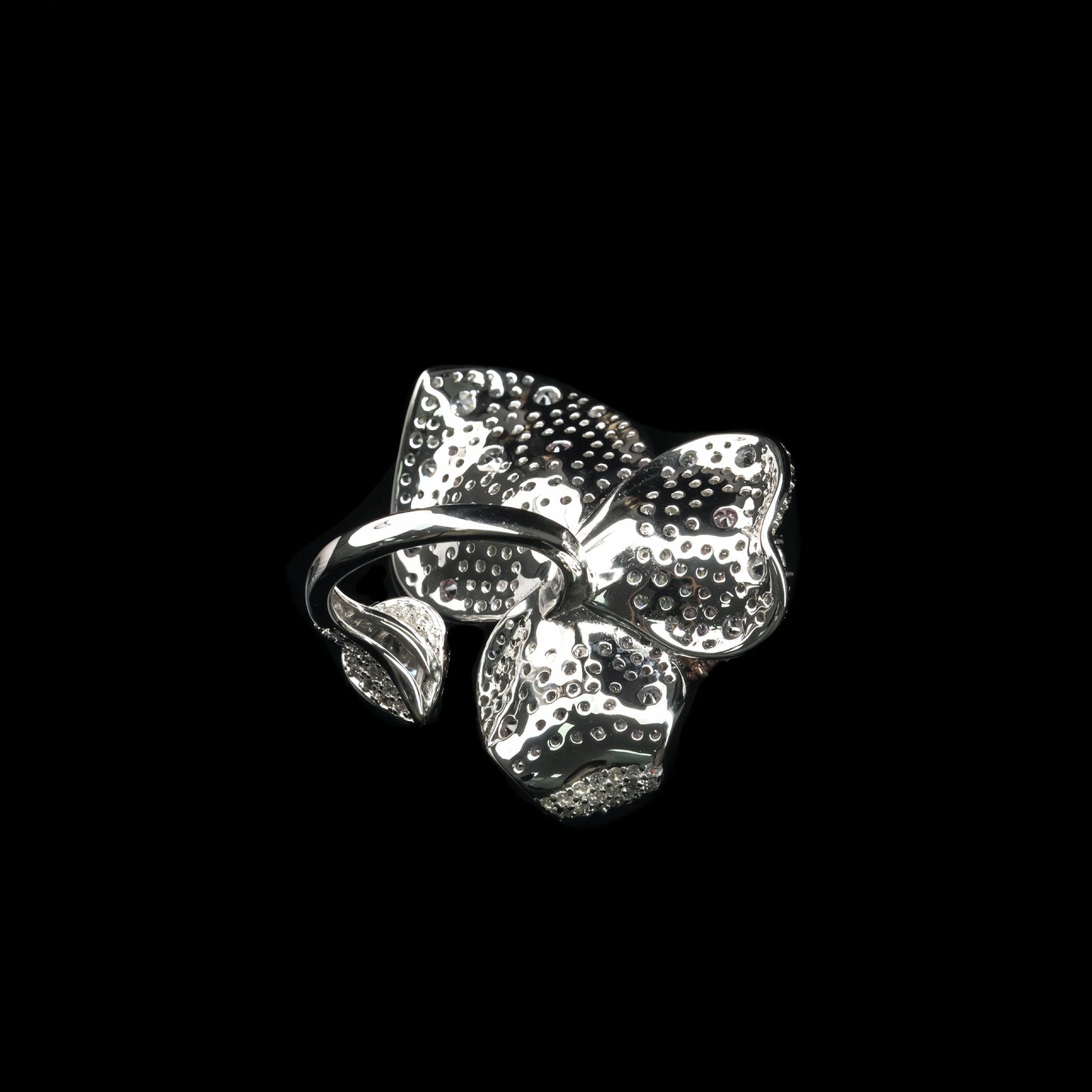 MUSHAN Jewelry Factory Luxury Designer 925 Sterling Silver Ring Women High Carbon Diamond Flower Pink Gemstones Rings Jewelry