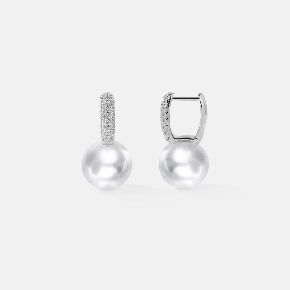 MUSHAN Jewelry Factory 925 Sterling Silver Earrings for Women Niche Light Luxury and High End Accessory With Hong Kong Style