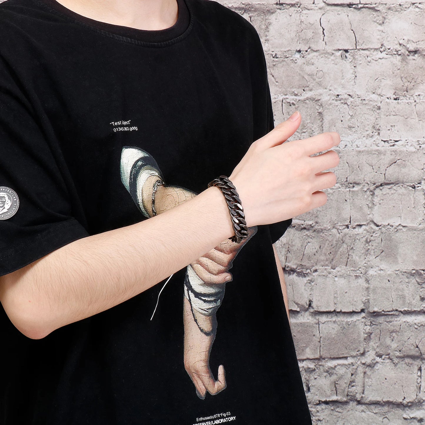 KALEN Stainless Steel Charm Trendy Boys Bracelet
