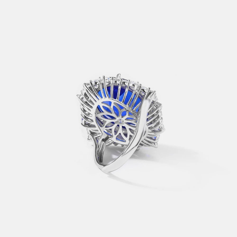 MuShan Jewelry Factory New S925 Sterling Silver Ring Is Fashionable Versatile and High End Accessory From Europe and America