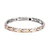 Many Color in Stock Big Sales Stainless Steel Health Gold Plating Women Pain Relief Health Bio Energy Magnetic Therapy Bracelet