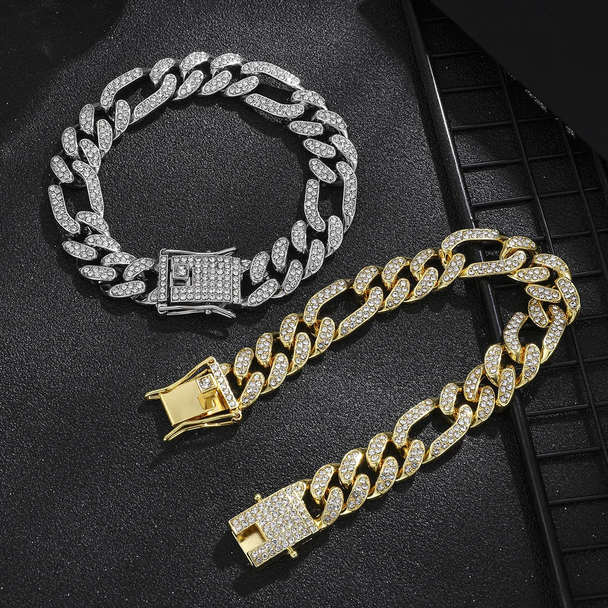 BiG-BOSS Durable Fashion Jewelry Hip Hop 18k Gold Plated Men Women Cuban Link Chain Choker Necklace
