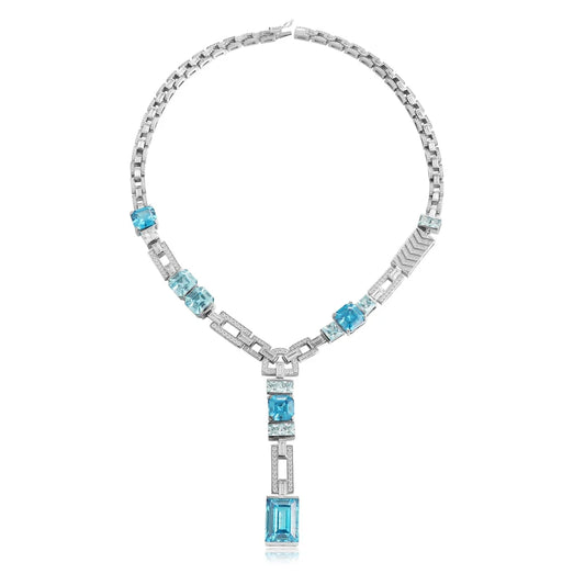 Gemfiori Cultivate Moissanite Necklace Material for Customizable Ladies' Necklaces of High Quality Customized Necklace Chain