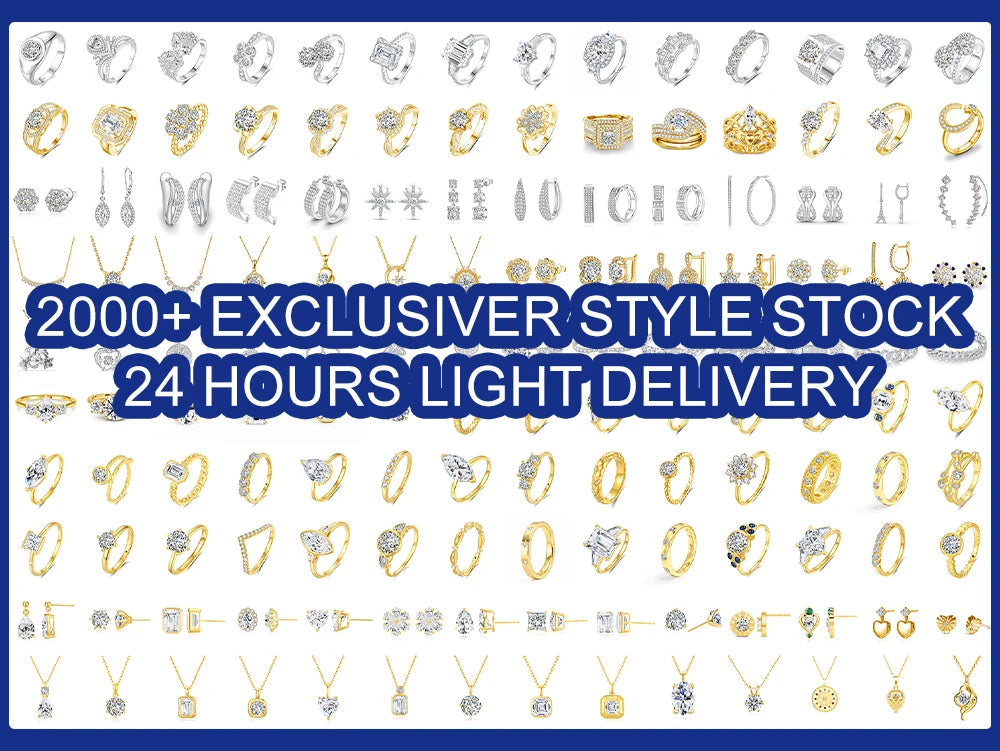 Gioiellieri Classic Luxury Jewellery 6 Prongs Woman Birthday Gift 14K Gold Marquise Cut Moissanite Diamond 0.5ct 1ct 2ct Stud Earrings