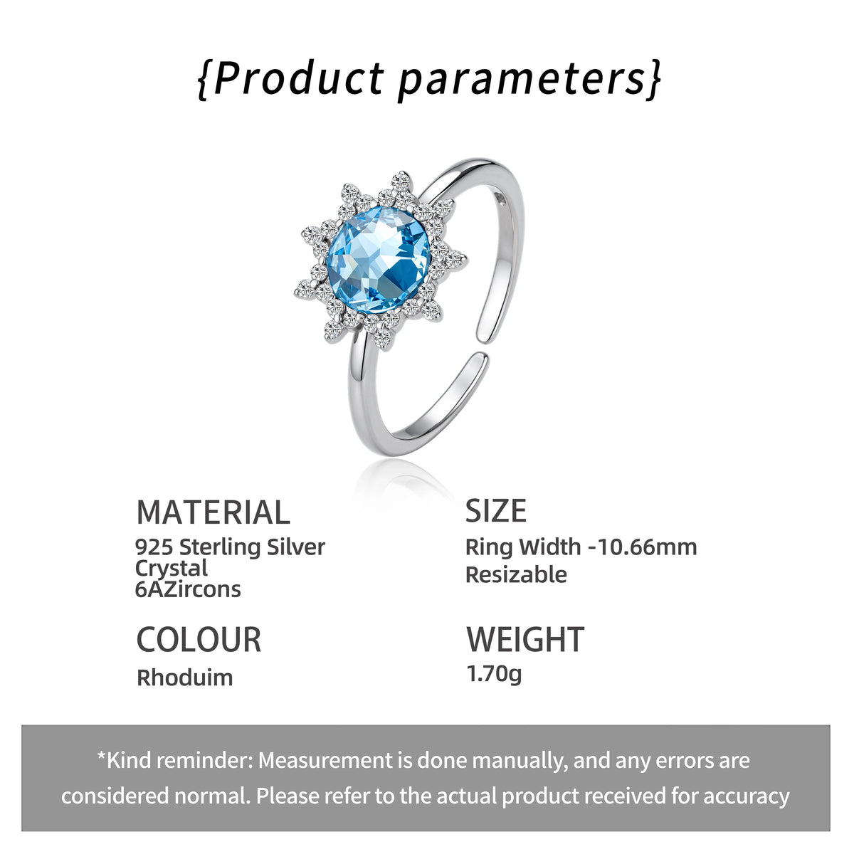 ArtistA 925 Sterling Silver Classic Sun Flower Gift Party Wedding Pendant Necklace Earrings Ring Women Fashion Accessories