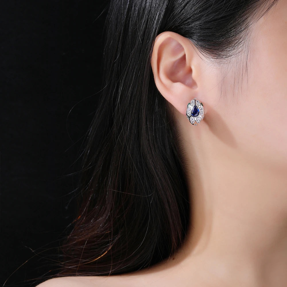 MUSHAN Jewelry Factory 925 Sterling Silver Earrings Light Luxury and High End Earrings Women High End Cross Border Bestsellers
