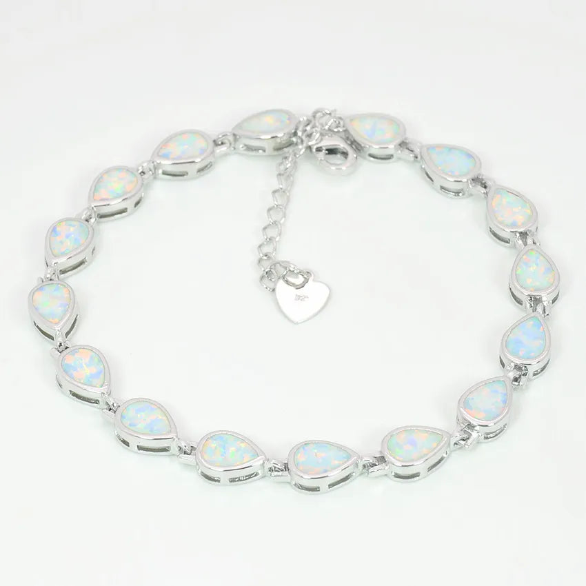 Opal Bohemian Hawaiian Opal Bracelet Exquisite Crystal & Gemstone Design, Fashionable Jewelry for Women