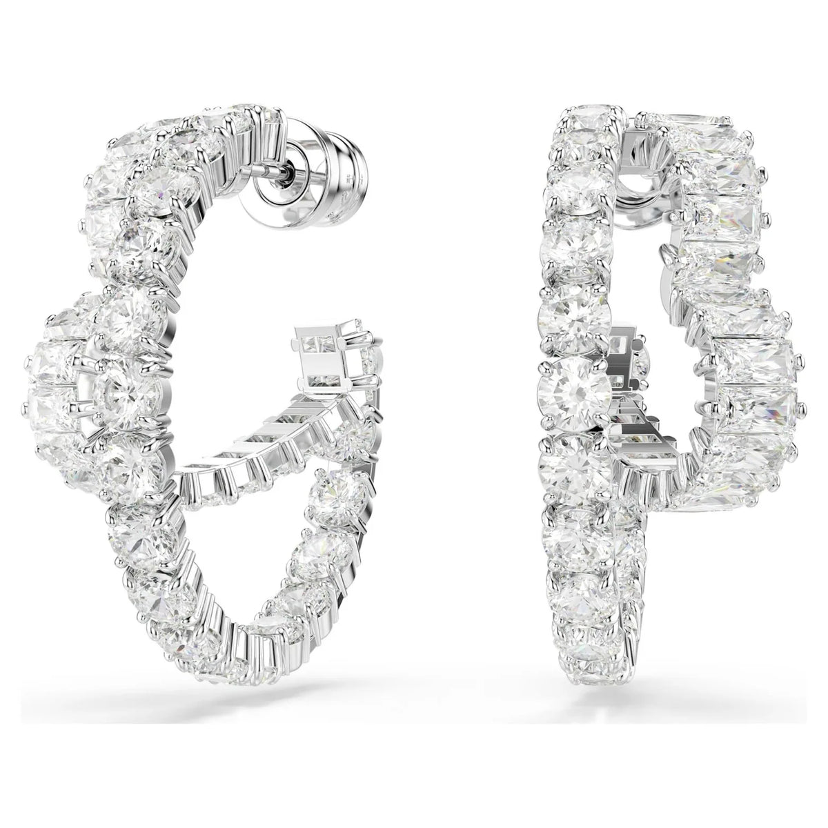 Gemfiori FASHIONISTA Austrian Matrix Series High-Quality Square Crystal Jewelry Set, Jewelry