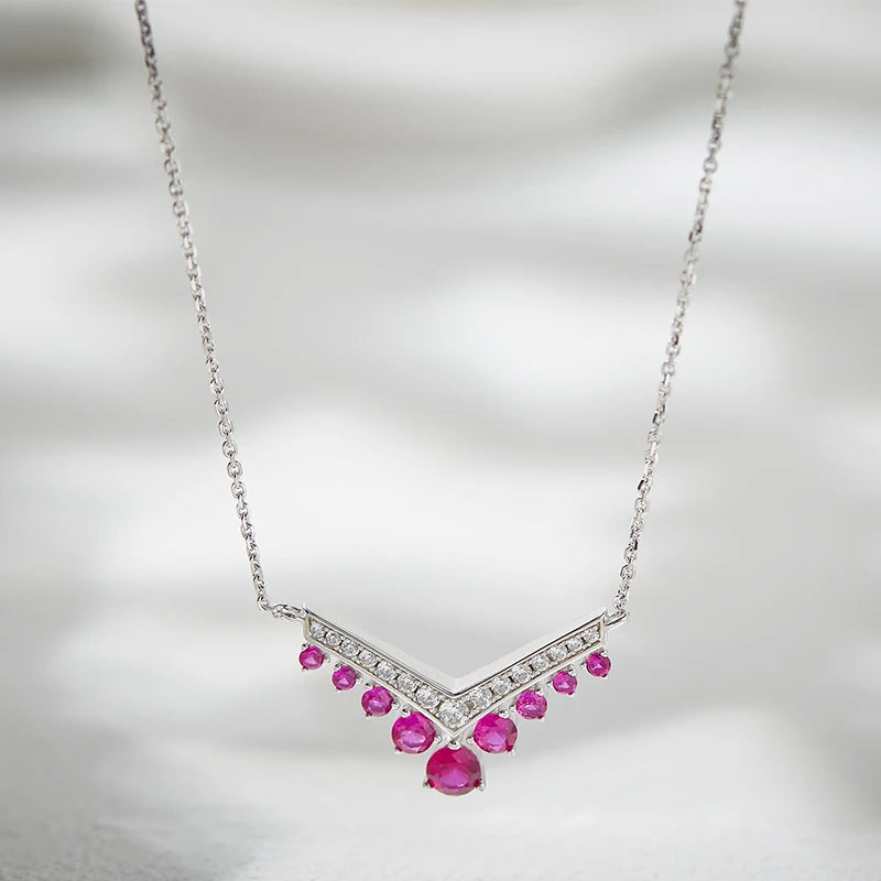 Xiaohongbao Necklace Earrings  Brass Inlaid Zirconia Simple and Luxurious Women's Daily Accessories